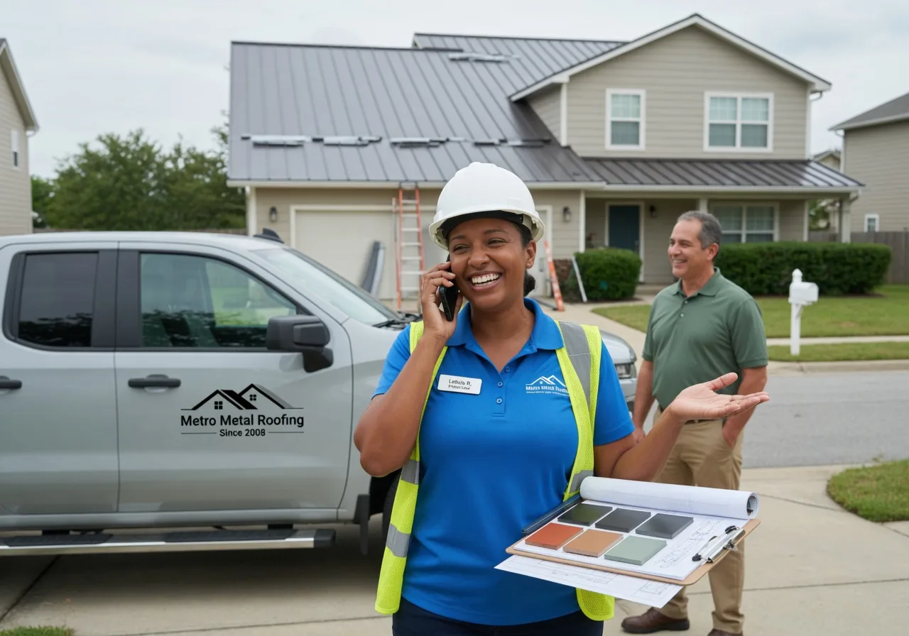 Storm Damage Metal Roof Repair in Lewistown, IL